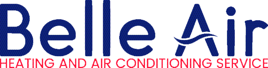 Belle Air Inc. Heating and Air Conditioning Main Logo